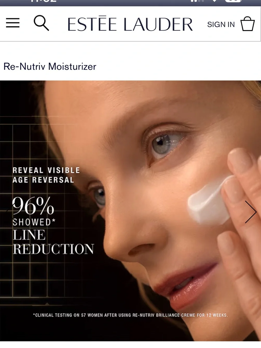 Estée Lauder are-Nutiv ultimate diamond creme